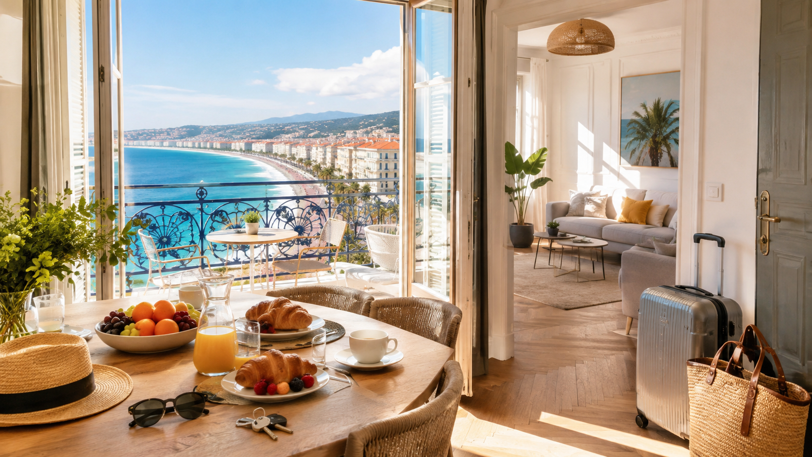 Haute saison à Nice : comment maximiser ses revenus Airbnb en été (guide propriétaire 2026)