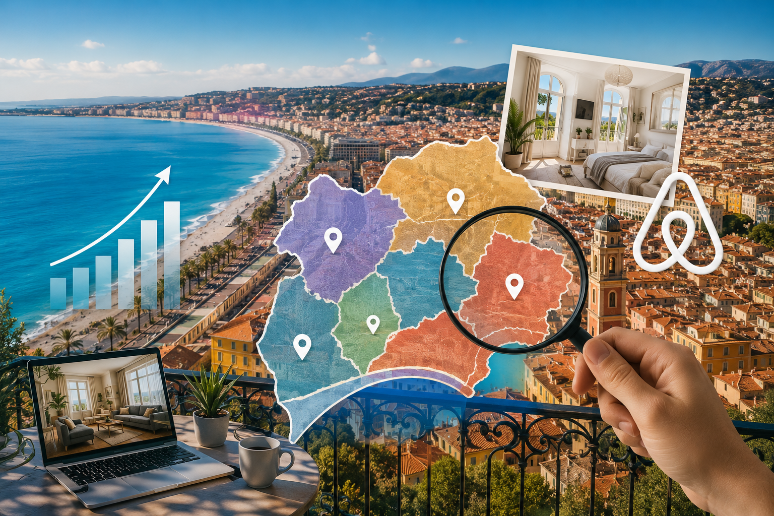 Quel quartier de Nice est le plus rentable pour un Airbnb ? (Analyse par secteur 2026)
